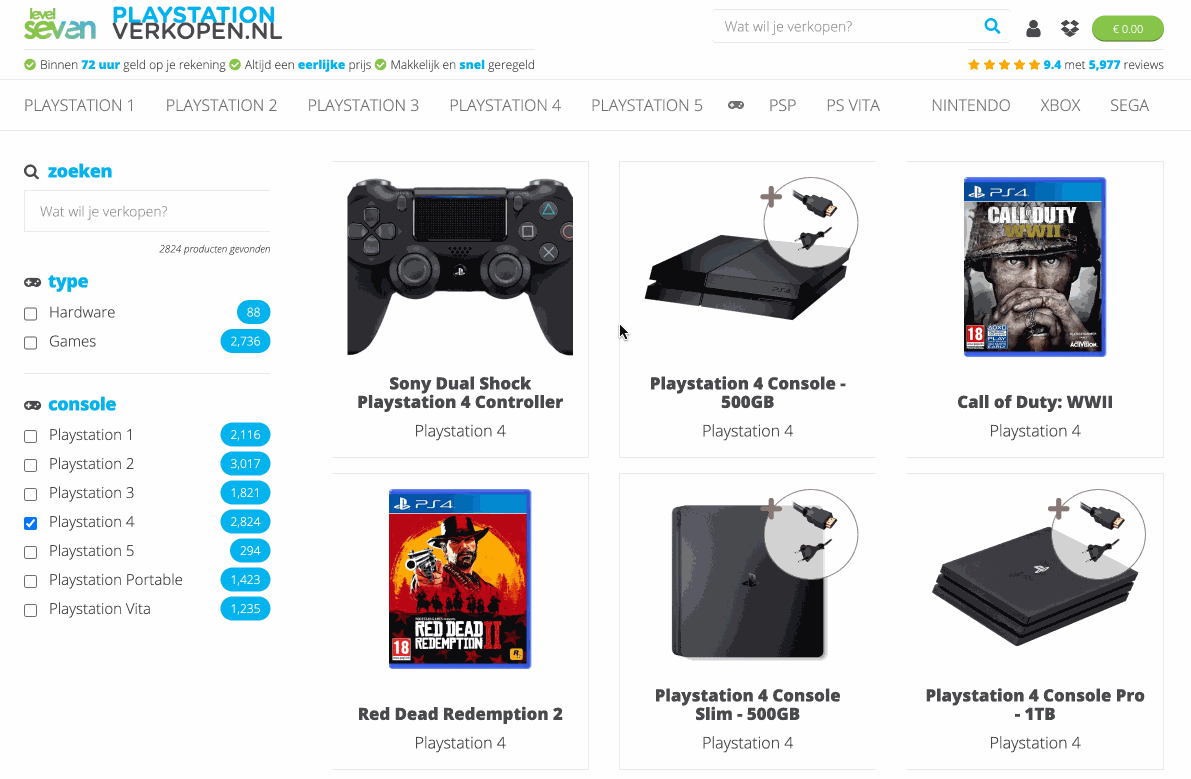Wie kannst du einfach deine Playstation Artikel an ein Geschäft verkaufen