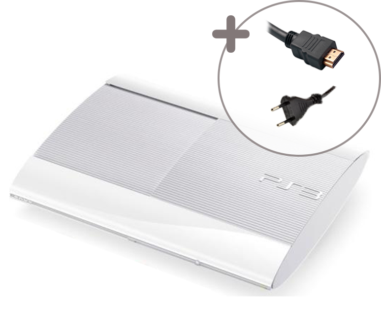 Sony Playstation 3 Super Slim Weiss Konsole - 500GB