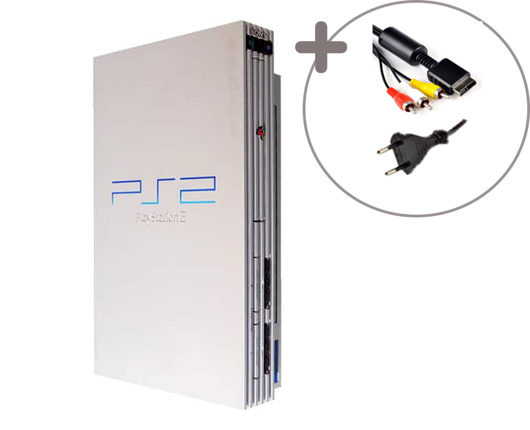 Playstation 2 Konsole Phat - Silver