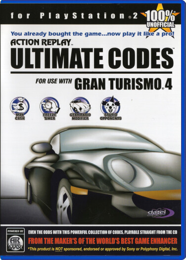 Ultimate Cheats For Use With Gran Turismo 4