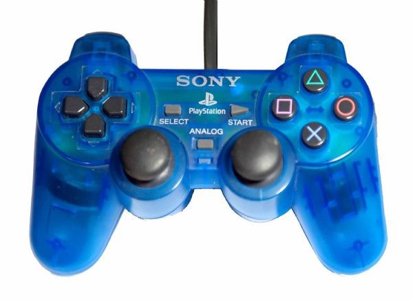 Sony DualShock Playstation 2 Controller - Crystal Blue
