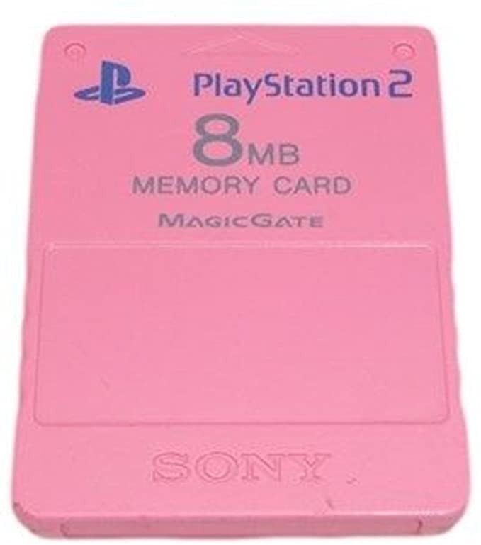 Original Playstation 2 Memory Card - Pink (8MB)