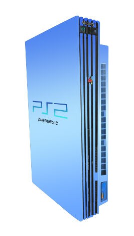 Playstation 2 Konsole Phat - Aqua Blue