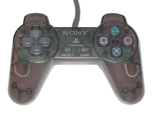 Sony Analog Playstation 1 Controller - Coal Black