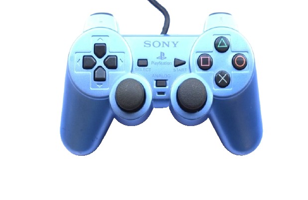 Sony DualShock Playstation 2 Controller - Aqua Blue