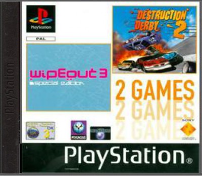 Wipeout 3 Special Edition & Destruction Derby 2 (Double Pack)