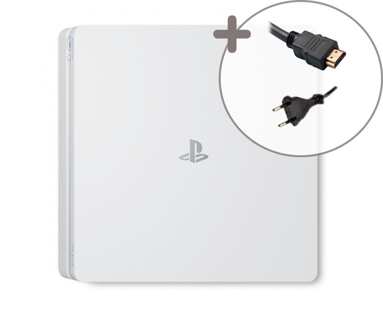 Sony PlayStation 4 Slim Weiss Konsole - 1TB