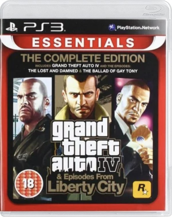 Grand Theft Auto IV & Episodes From Liberty City (Essentials) (Double Pack)