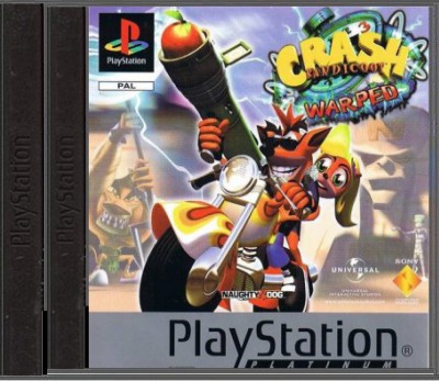 Crash Bandicoot 3: Warped (Platinum) (German)