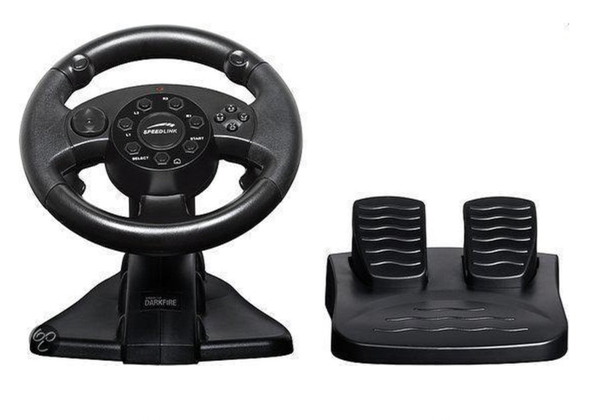 Darkfire Racing Wheel Lenkrad - Playstation 3