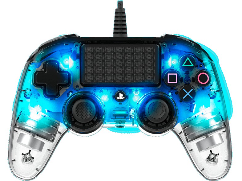 Nacon Compact Controller Wired - Crystal Blue