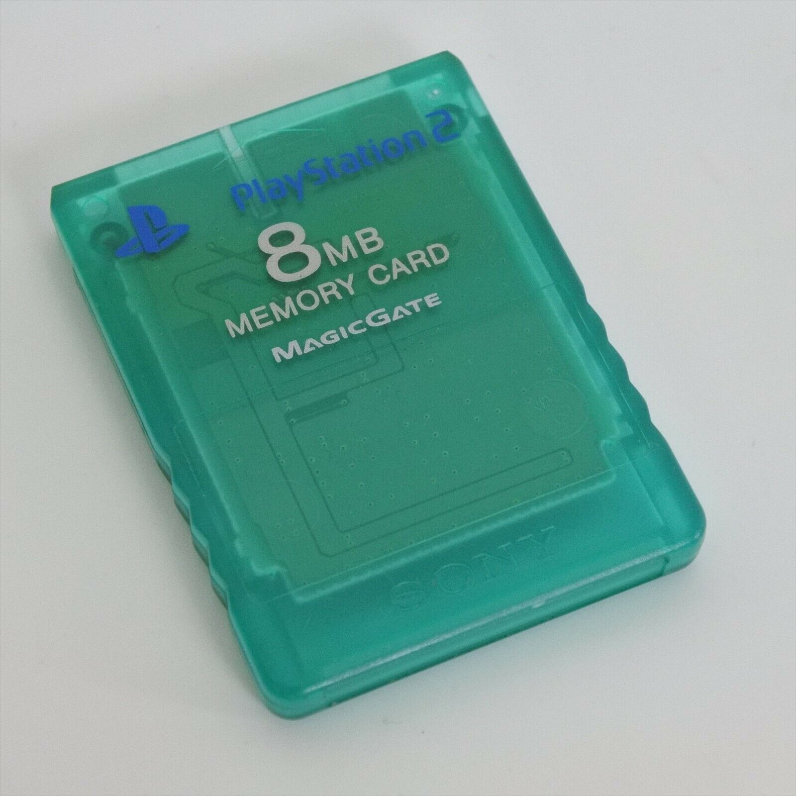 Original Playstation 2 Memory Card - Crystal Green (8MB)