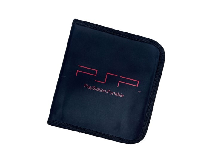 PSP UMD Game Softcase - Black/Red