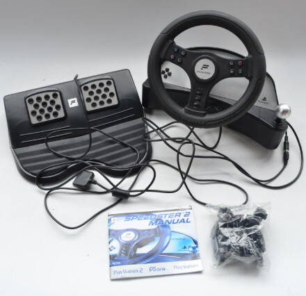 Fanatic Speedster 2 Racing Stuur voor Playstation 1 & 2