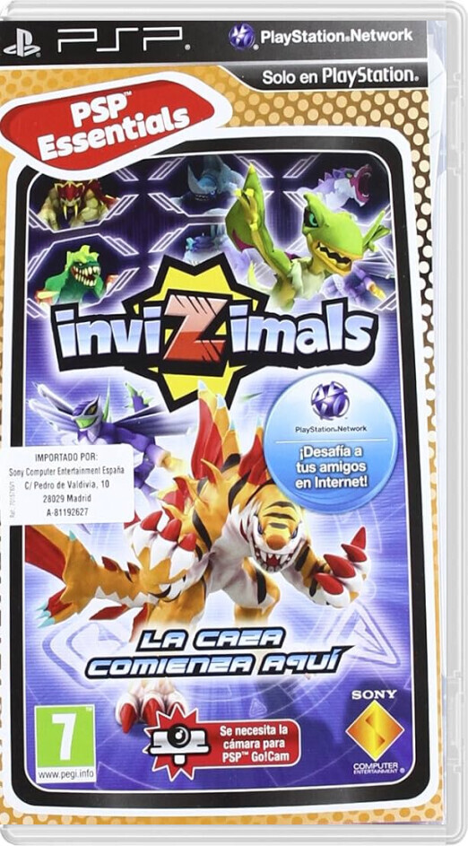 Invizimals (PSP Essentials) (Spanish)