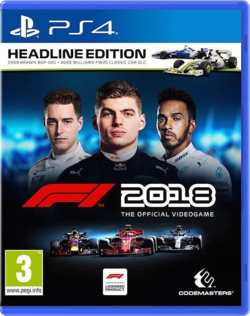 F1 2018 - Headline Edition